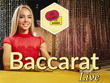 Live baccarat at Cosmicslot casino